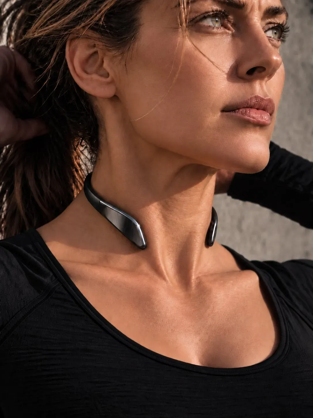 The Adalyon neckpiece, worn through an ordinary day